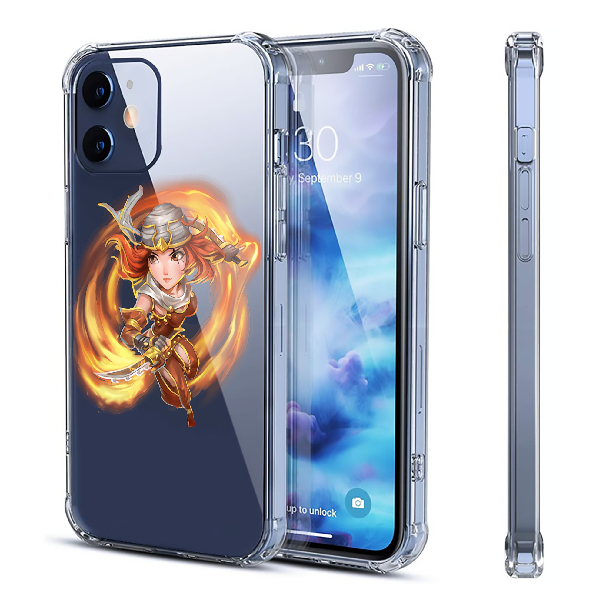 （画像用） リーグ・オブ・レジェンド League of Legends LOL 【iPhone 12シリーズ対応】透明スマホケース（クリアソフトケース）